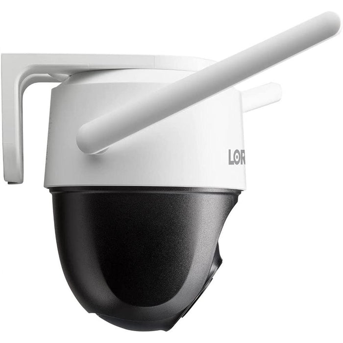 Lorex 2K Pan-Tilt Outdoor Wi-Fi Security Camera with Color Night Vision 2 Pack