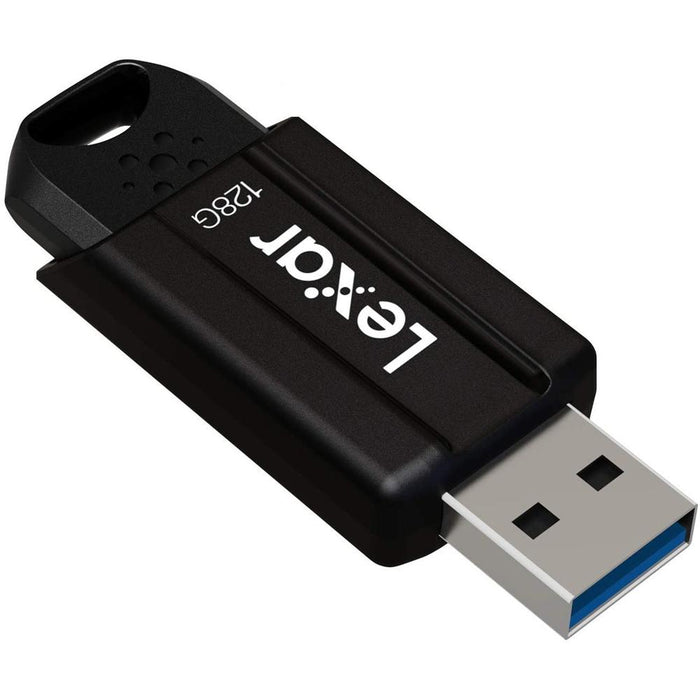 Lexar JumpDrive S80 USB 3.1 Flash Drive 128G Black 3-Pack