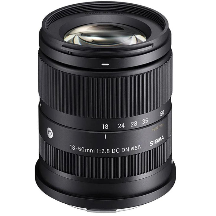 Sigma 18-50mm F2.8 DC DN Contemporary Zoom Lens for FUJIFILM X Mount - 585975