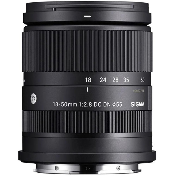 Sigma 18-50mm F2.8 DC DN Contemporary Zoom Lens for FUJIFILM X Mount - 585975