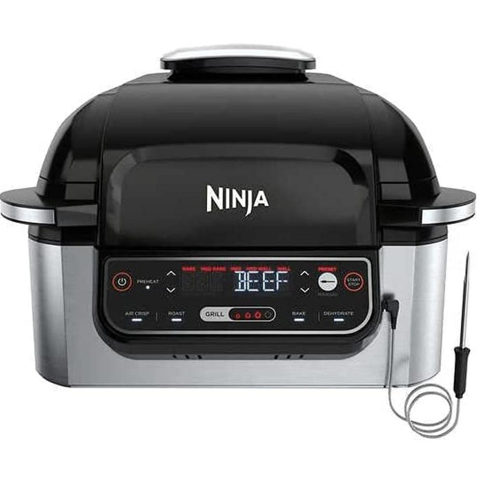 Ninja LG450 Foodi 5-in-1 Indoor Electric Grill w/ Air Fryer (Refurbished)