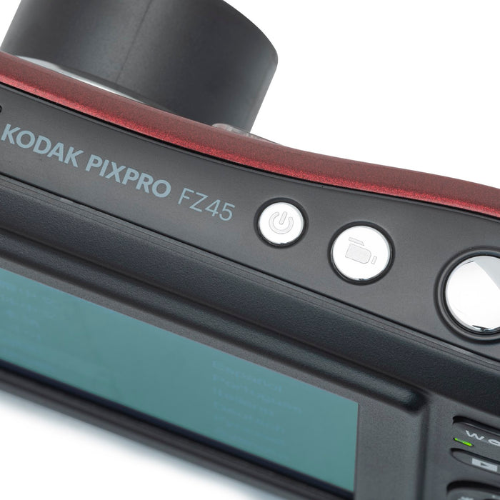 Kodak PIXPRO FZ45 16MP Digital Camera Black +Lexar 32GB Memory Card +C —  Beach Camera