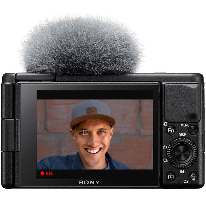 Sony ZV-1 Compact Digital Vlogging 4K Camera for Content Creators & Vloggers DCZV1/B