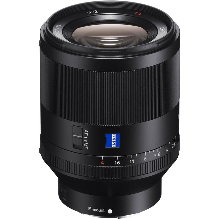 Sony SEL50F14Z Zeiss Prime Full-Frame Planar T* FE 50mm F1.4 ZA E-Mount Lens
