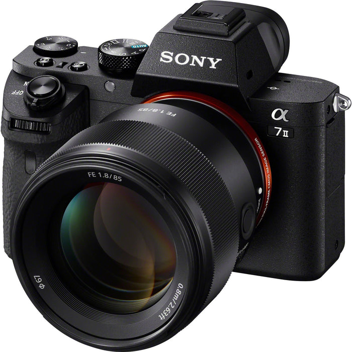 Sony FE 85mm F1.8 Full-frame E-mount Fast Prime Lens - SEL85F18