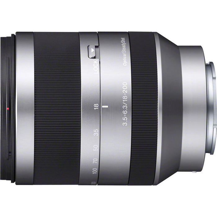 Sony SEL18200 - 18-200mm F3.5-6.3 OSS Alpha E-mount Interchangeable Lens
