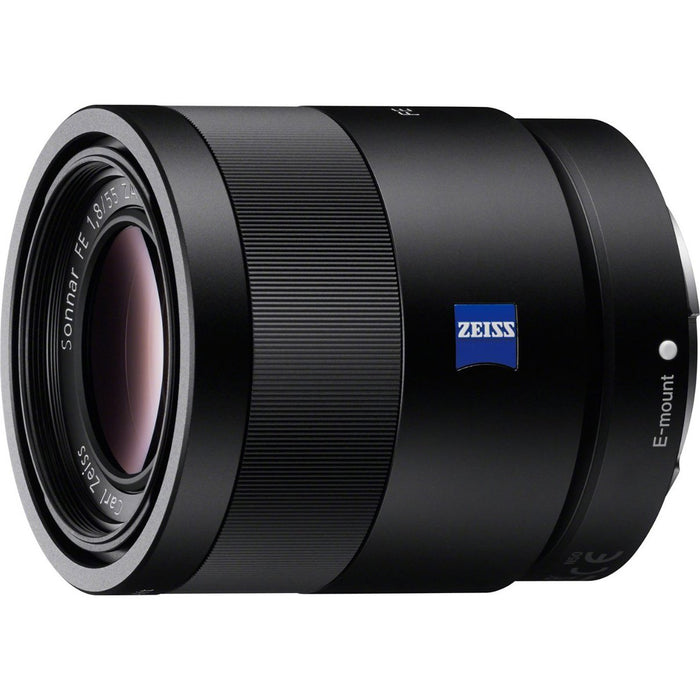 Sony Sonnar T* FE 55mm F1.8 ZA Full Frame Camera E-Mount Lens