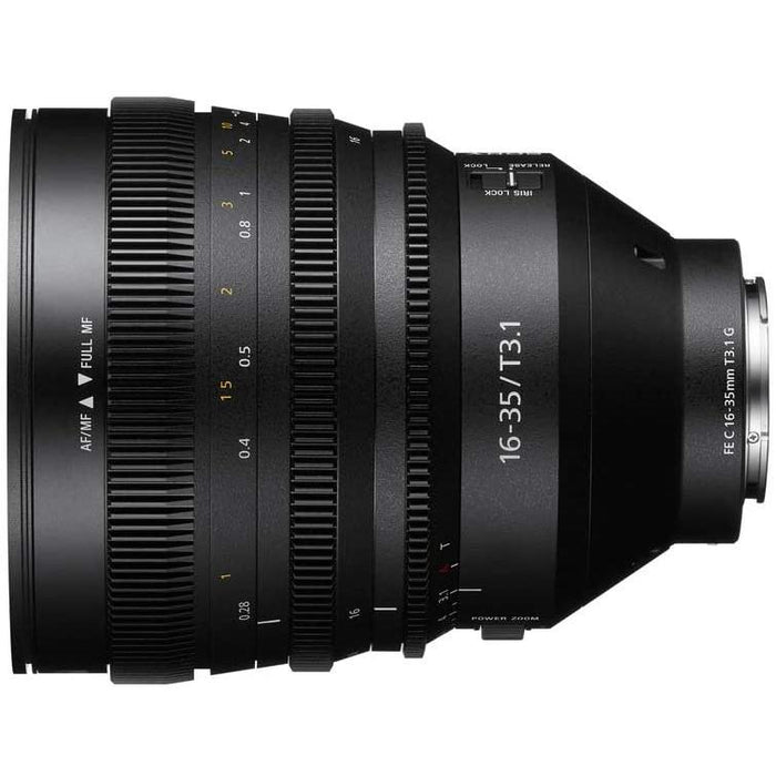 Sony FE C 16-35mm T3.1 G Cinema Lens Full Frame Wide Angle Zoom for E-Mount SELC1635G