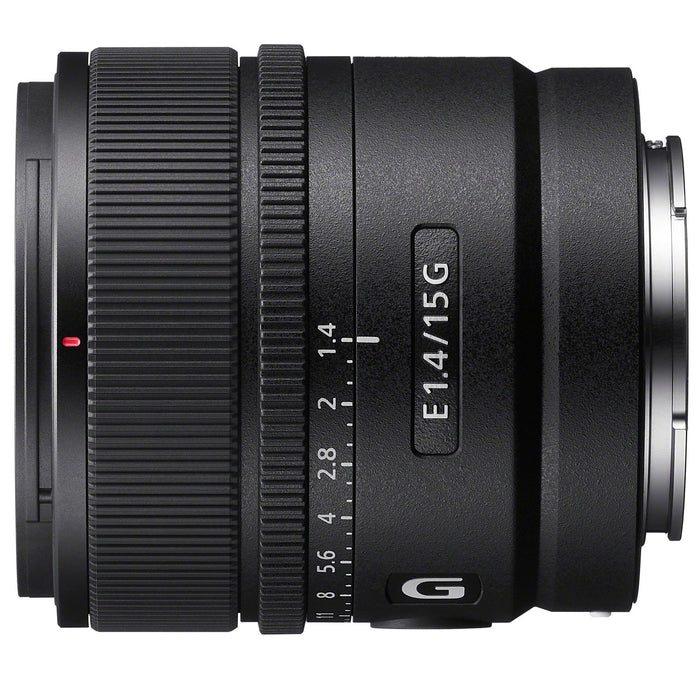 Sony E 15mm F1.4 G APS-C Large-Aperture Wide-Angle G Lens (SEL15F14G)