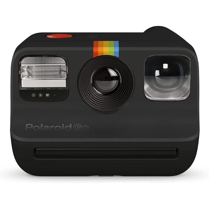 Polaroid Originals GO Mini Instant Camera Black with Color Film Pack of 16
