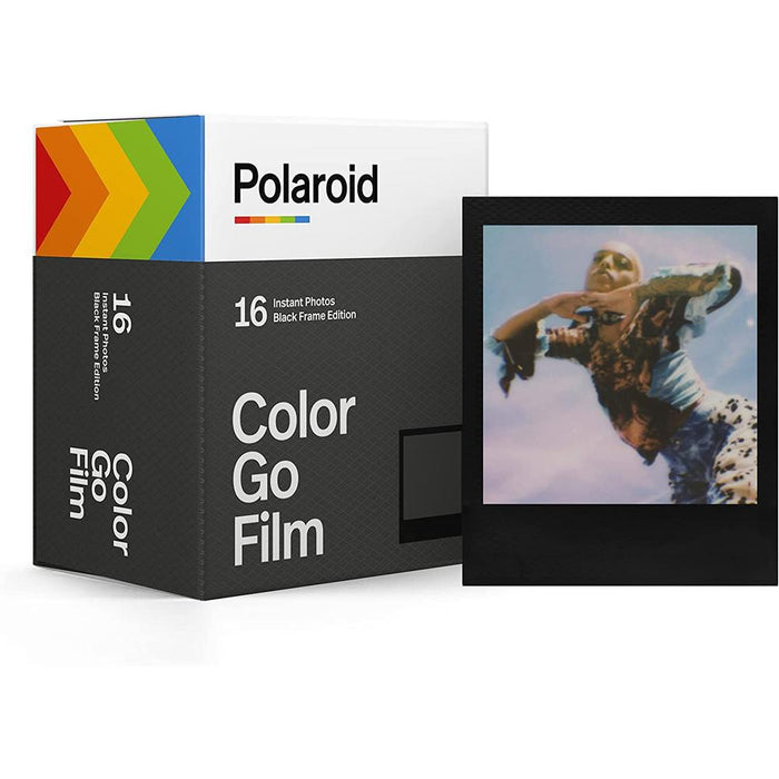 Polaroid Originals GO Mini Instant Camera Red with Color Film Pack of 16