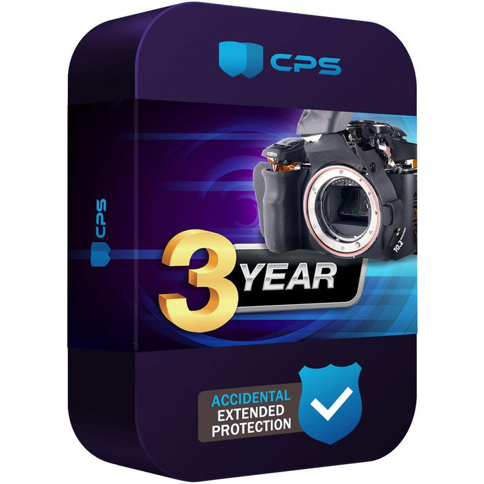 CPS 3 Year Extended Warranty Digital Camera under $1,500.00