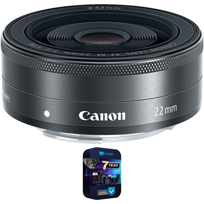 Canon EF-M 22mm F2 STM Lens For EOS M Mount Mirrorless with 7 Year Warranty