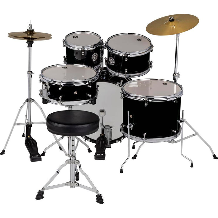 DDRUM D1 Junior Complete Drum Kit with Throne, Midnight Black - D1 516 MB - Open Box