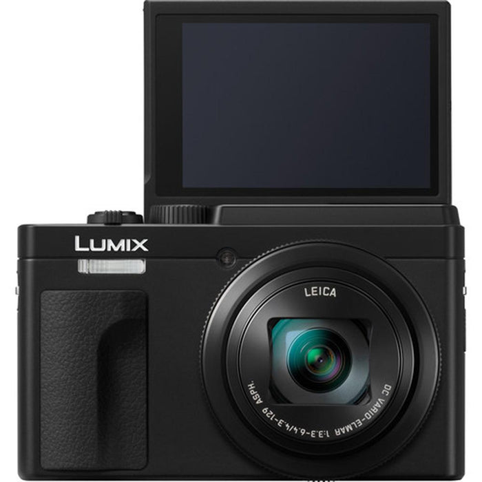 Panasonic LUMIX ZS80 20.3MP Digital Camera, 30x 24-720mm LEICA DC Lens, Black