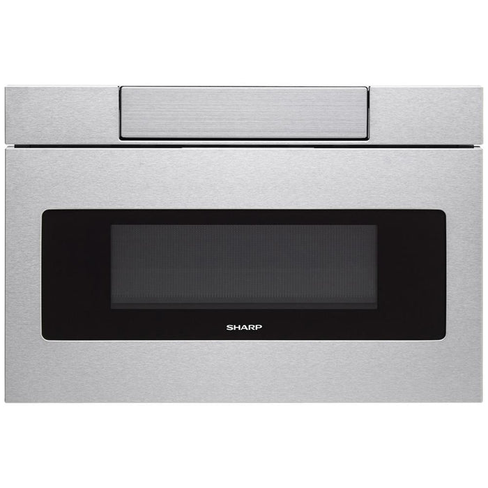 Sharp 24 in. 1.2 cu. ft. 950W Steel Microwave Drawer Oven with 3 Year Warranty