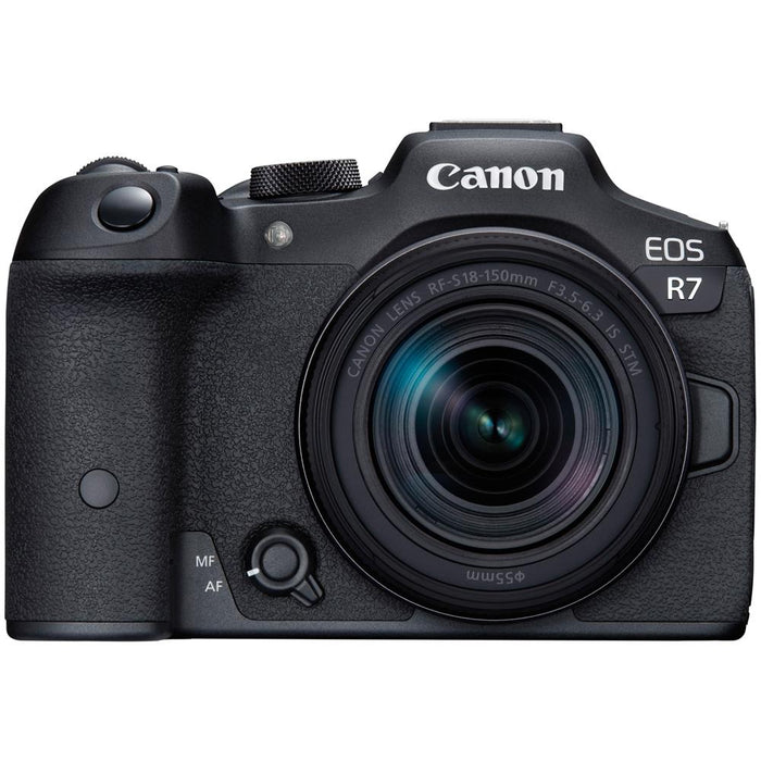 Canon EOS R7 APS-C Camera w/ RF-S 18-150MM F3.5-6.3 IS STM Lens + 3Year Warranty