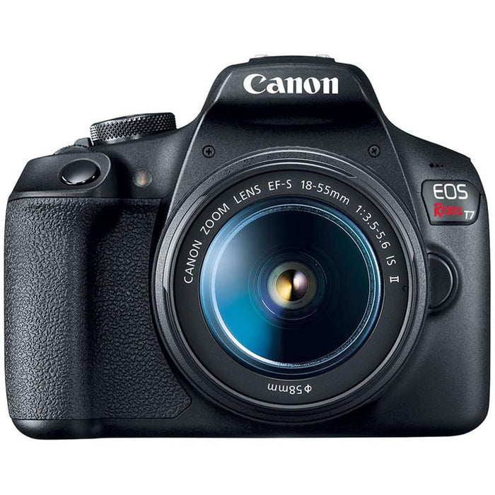 Canon EOS Rebel T7 DSLR Camera 18-55mm f/3.5-5.6 IS II Kit with 3 Year Warranty