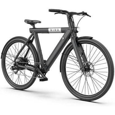 Bird Bike A-Frame Electric Bike (Black) Bundle with 2-Year Extended Warranty