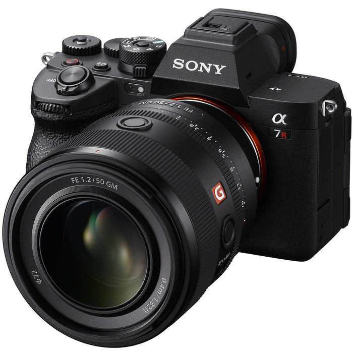 Sony a7R V Full Frame Mirrorless Camera + FE 50mm F1.2 GM Lens Kit SEL50F12GM Bundle