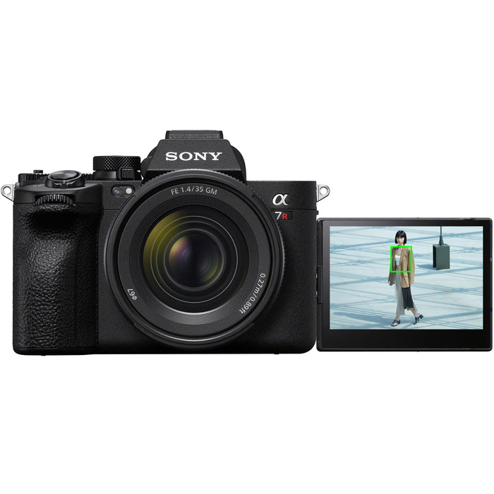 Sony a7R V Full Frame Mirrorless Camera + FE 35mm F1.4 GM Lens Kit SEL35F14GM Bundle