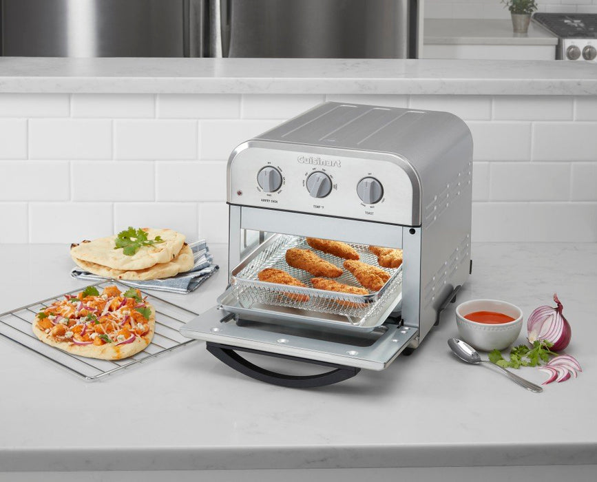 Cuisinart Compact AirFryer/Convection Toaster Oven - Stainless Steel (TOA-26TG)