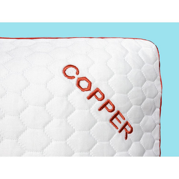 I Love Pillow Copper Cloud Cooling Active Gel Memory Foam Queen Pillow 2 Pack