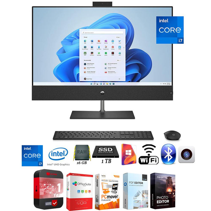 Hewlett Packard Pavilion All-in-One 32" Desktop i7-12700T 16GB/1TB SSD + 1 Year Protection Pack