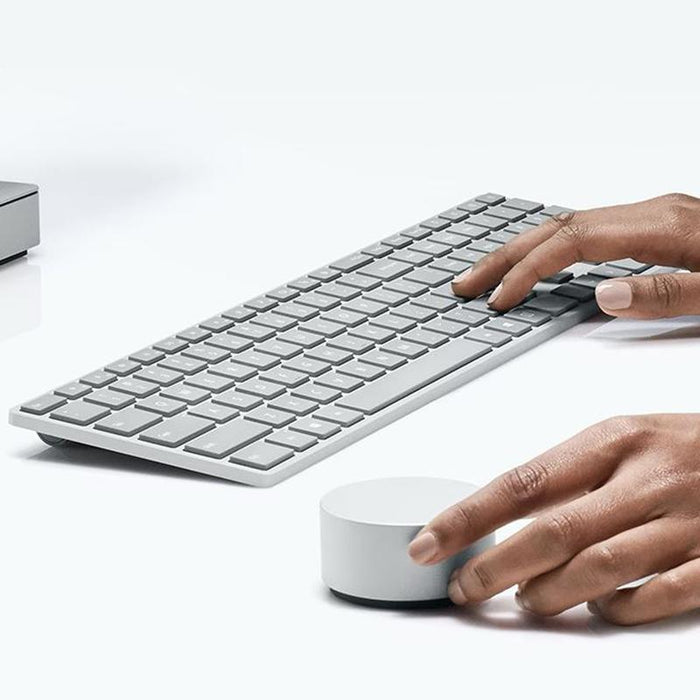 Microsoft Surface Wireless Bluetooth Keyboard, Silver (WS2-00025)