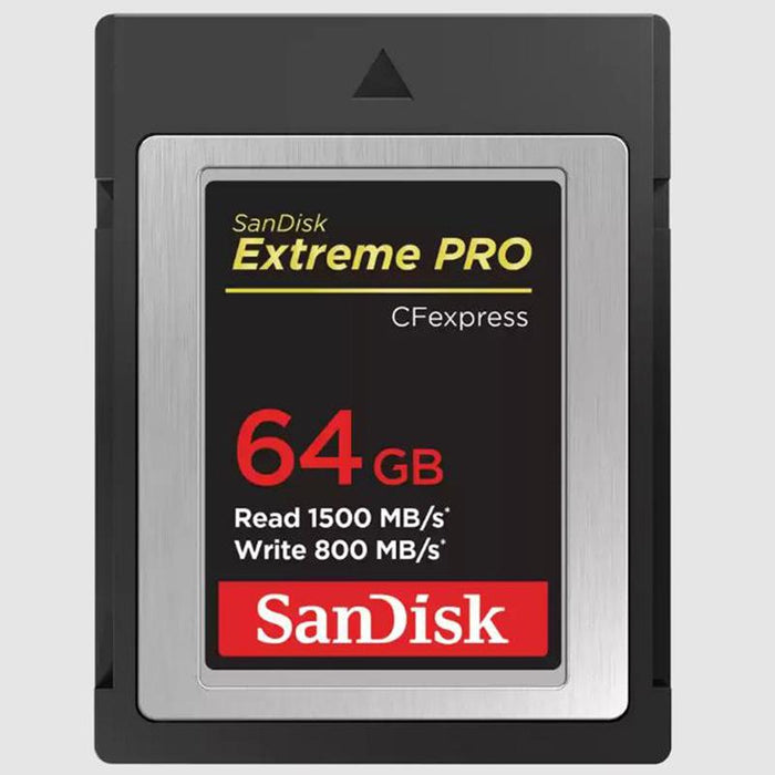 Sandisk Extreme Pro CFexpress Card, 64GB, 1500/800 MB/s (SDCFE-064G-ANCNN)