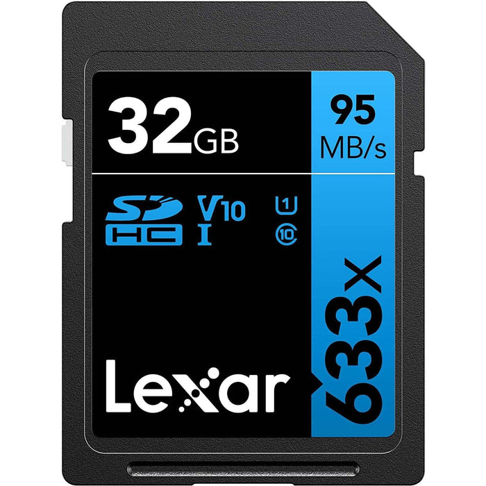 Lexar Professional 633x 32GB SDHC/SDXC UHS-I Card