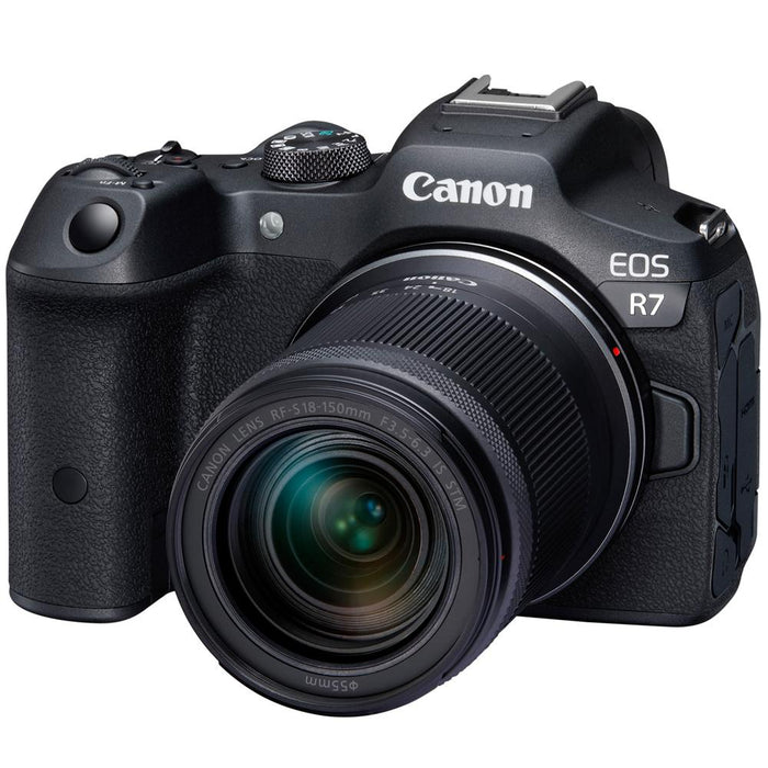 Canon EOS R7 Mirrorless APS-C Camera w/ RF-S 18-150MM F3.5-6.3 Lens-Refurbished