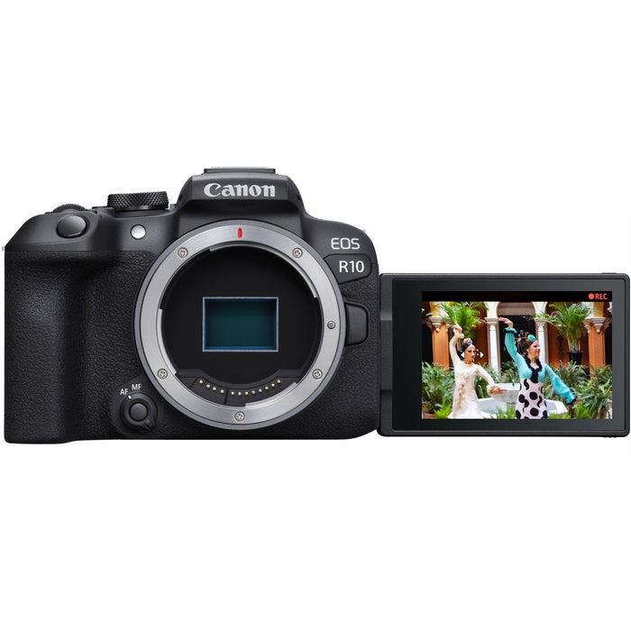 Canon EOS R10 Mirrorless APS-C 24.2MP Camera Body + 3 Year Protection Pack
