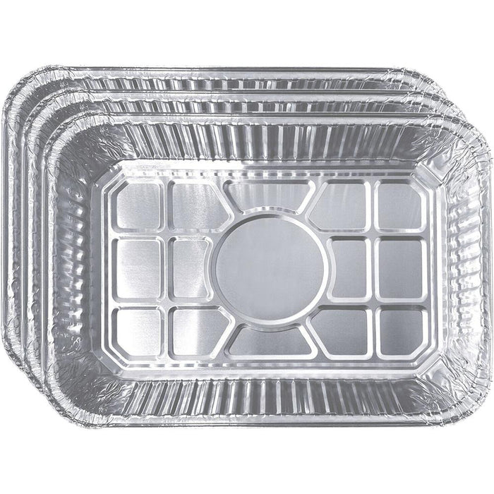Weber Deluxe Stainless Steel Grilling Basket Large with Grill Cover & Drip Pans