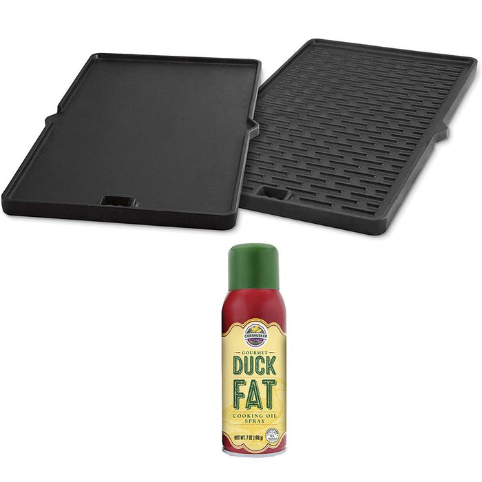 Weber Cast-Iron Griddle for Summit 400/600 Series with Spray Cooking Oil