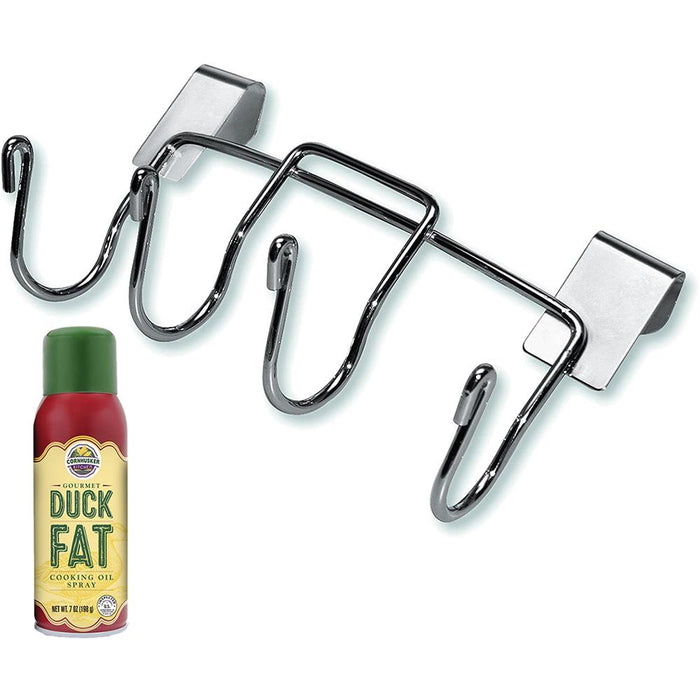 Weber Grill Tool and Accessory Rack with Spray Cooking Oil