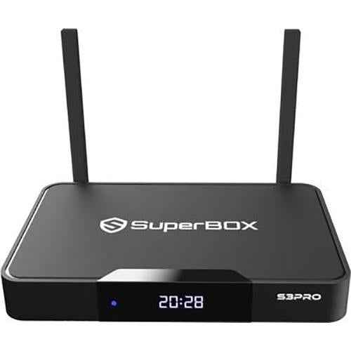 Superbox  Superbox S3 Pro Dual Band Wi-Fi 2.4Ghz 5Ghz Supports 6K Video - Open Box