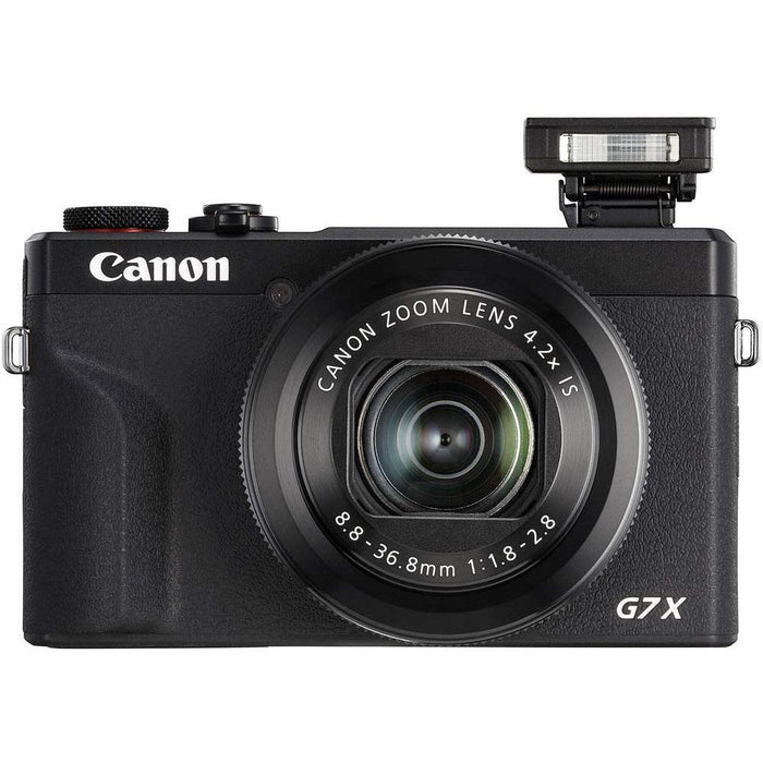 Canon PowerShot G7 X Mark III 20.1MP 4.2x Optical Zoom Digital Camera-Black - Open Box