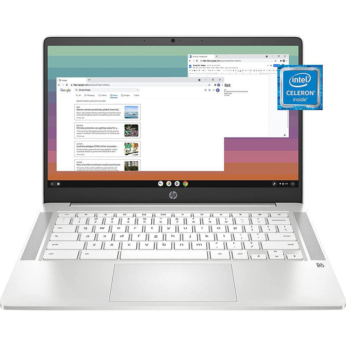 Hewlett Packard Chromebook 14ANA0240NR 14" Touchscreen Laptop, 4GB RAM/64GB SSD - Open Box