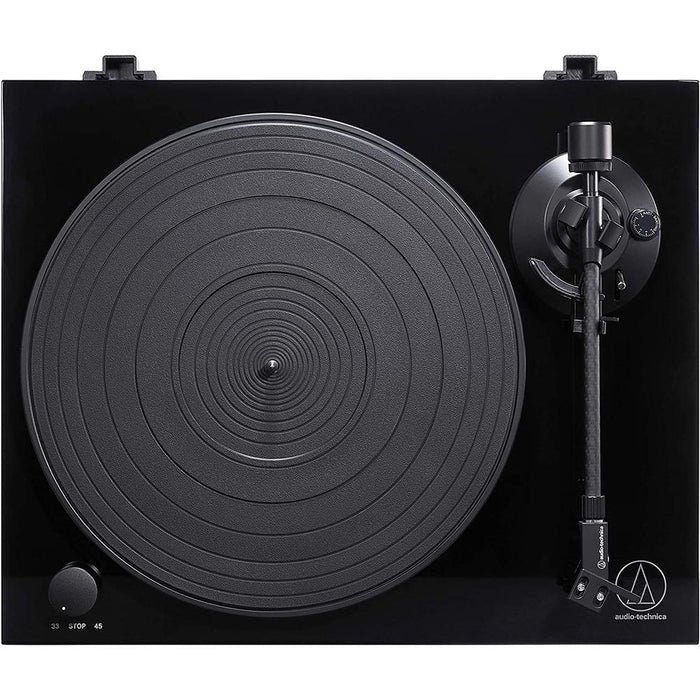 Audio-Technica Fully Manual Belt-Drive Turntable with 2 Year Extended Warranty
