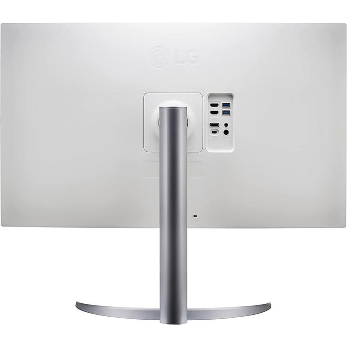 LG 32" UHD 4K HDR 10 Monitor with USB Type-C and 65 PD with Cleaning Bundle