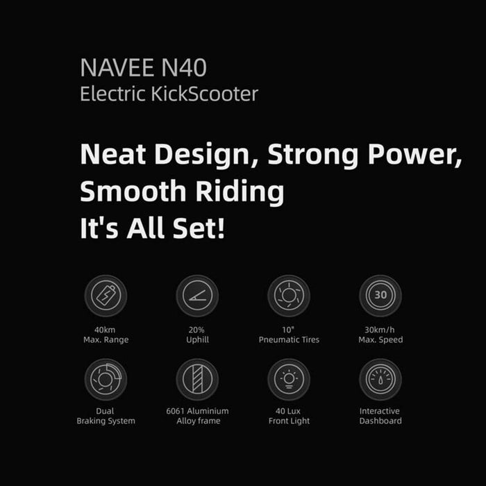 Navee N40 Smart Electric Kickscooter