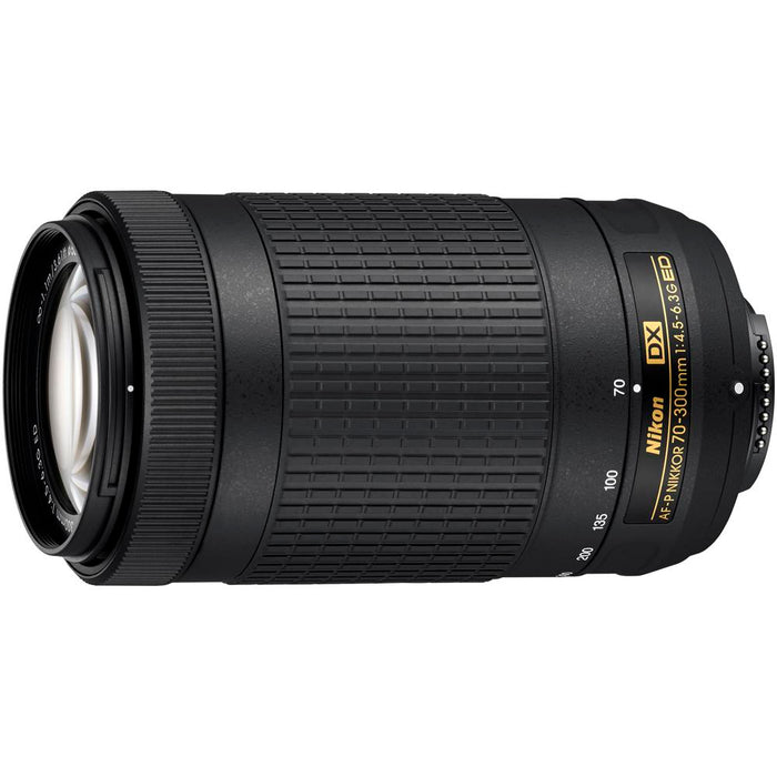 Nikon AF-P DX NIKKOR 70-300mm f/4.5-6.3G ED Lens with 7 Year Extended Warranty