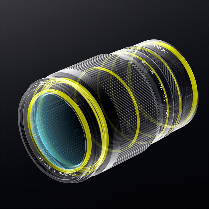 Nikon NIKKOR Z 24-200mm f/4-6.3 VR Lens Telephoto Z Mount Cameras+7Year Warranty