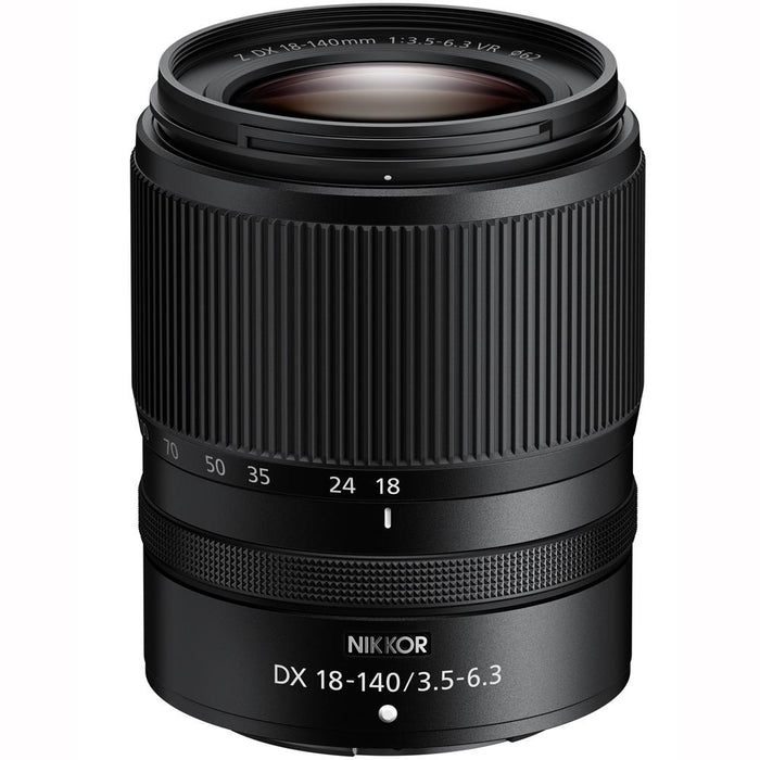 Nikon NIKKOR Z DX 18-140mm f/3.5-6.3 VR Zoom Lens for Z-Mount + 7 Year Warranty