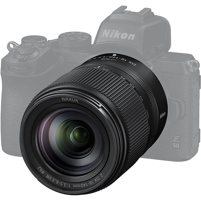 Nikon NIKKOR Z DX 18-140mm f/3.5-6.3 VR Zoom Lens for Z-Mount + 7 Year Warranty