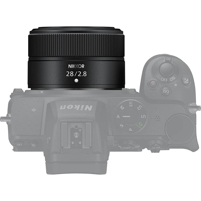 Nikon NIKKOR Z 28mm f/2.8 Full Frame Prime Lens for Z-Mount with 7 Year Warranty