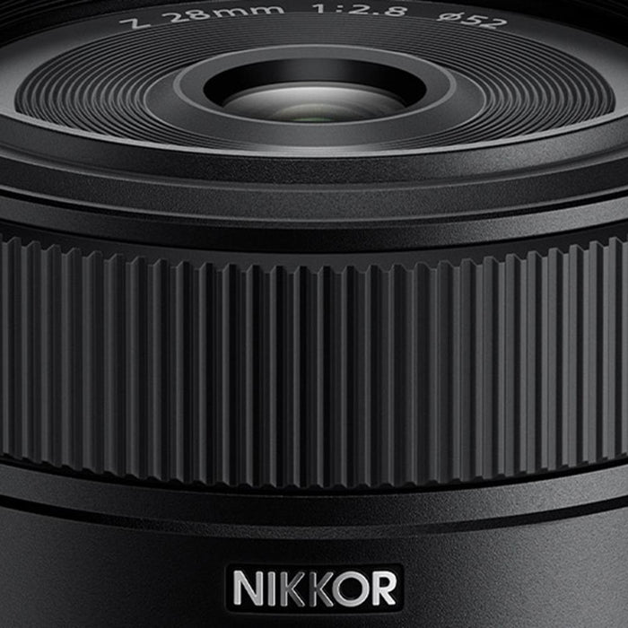 Nikon NIKKOR Z 28mm f/2.8 Full Frame Prime Lens for Z-Mount with 7 Year Warranty