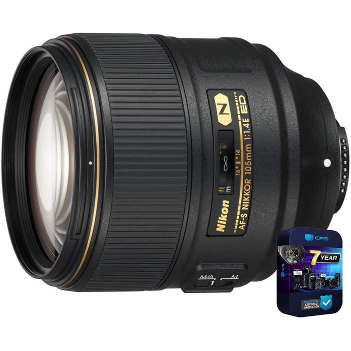 Nikon AF-S NIKKOR 105mm f/1.4E ED FX Full Frame Lens for Nikon + 7 Year Warranty