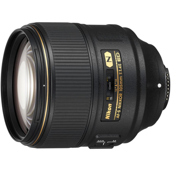 Nikon AF-S NIKKOR 105mm f/1.4E ED FX Full Frame Lens for Nikon + 7 Year Warranty